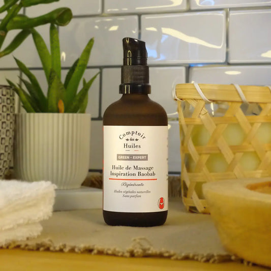 Green Expert Huile de Massage Régénérante Inspiration Baobab