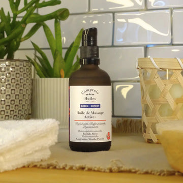 Green Expert Huile de Massage Dynamisante