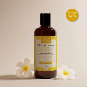 Huile de Douche Monoï Fleurs Blanches [ÉDITION LIMITÉE]