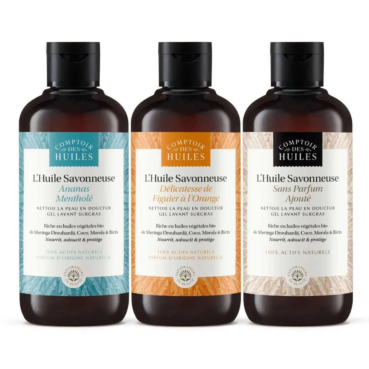 Discovery Trio Organic Shower Oils