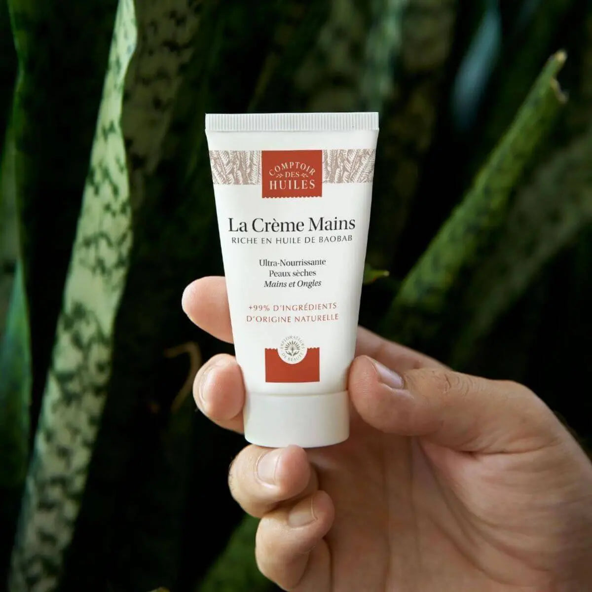 Tube de crème mains bio